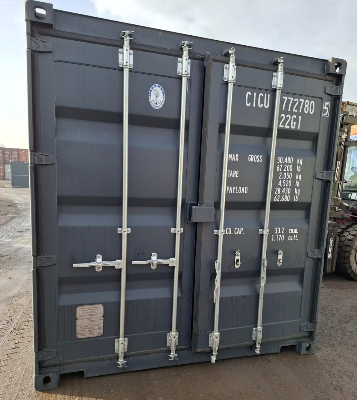 Standard 20-Fuß-Seecontainer